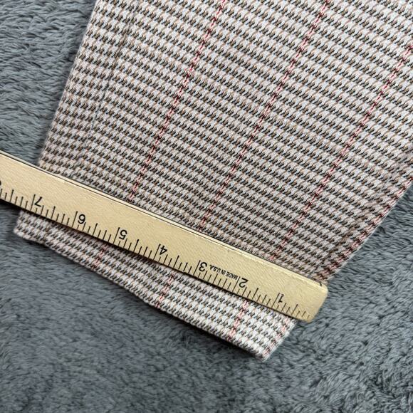 Liverpool Los Angeles Kate Pants Trousers NEW Sz 6 Houndstooth Print Brown 30x24 - Picture 9 of 12